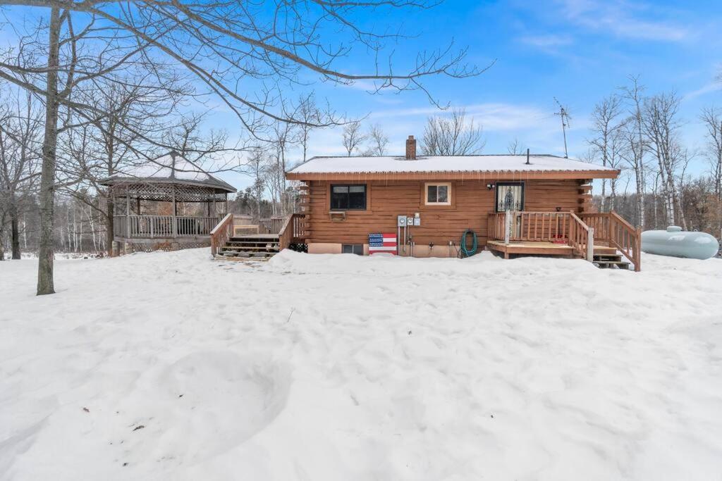 Cozy Cabin With Hottub At Cloverdale Cabins ฮินค์ลีย์ ภายนอก รูปภาพ